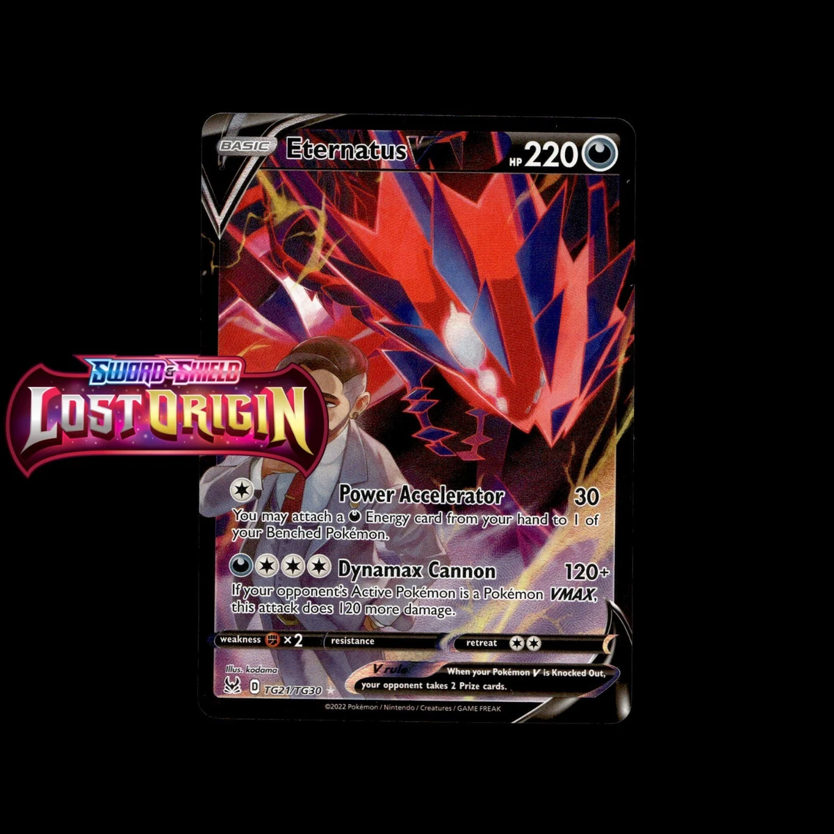 Eternatus V TG21/TG30 Swsh11: Lost Origin Trainer Gallery for sale