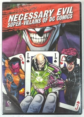 Necessary Evil Super-Villains of DC Comics DVD 2013 Animated Catwoman Lex Luthor