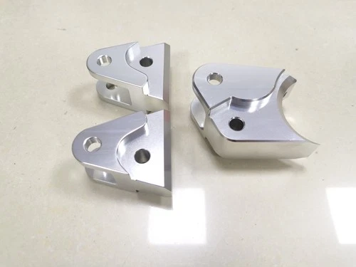 Silver Aluminum Front & Rear 2'' Full Rise Lift For Honda Rancher 420 TRX420TM - Picture 5 of 7