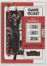 2021-22 Panini Contenders Game Ticket Bronze Eric Bledsoe #42 4a0