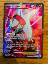 NM! Latias EX (112/116) Black & White Plasma Freeze Full Art Rare Pokemon Card!