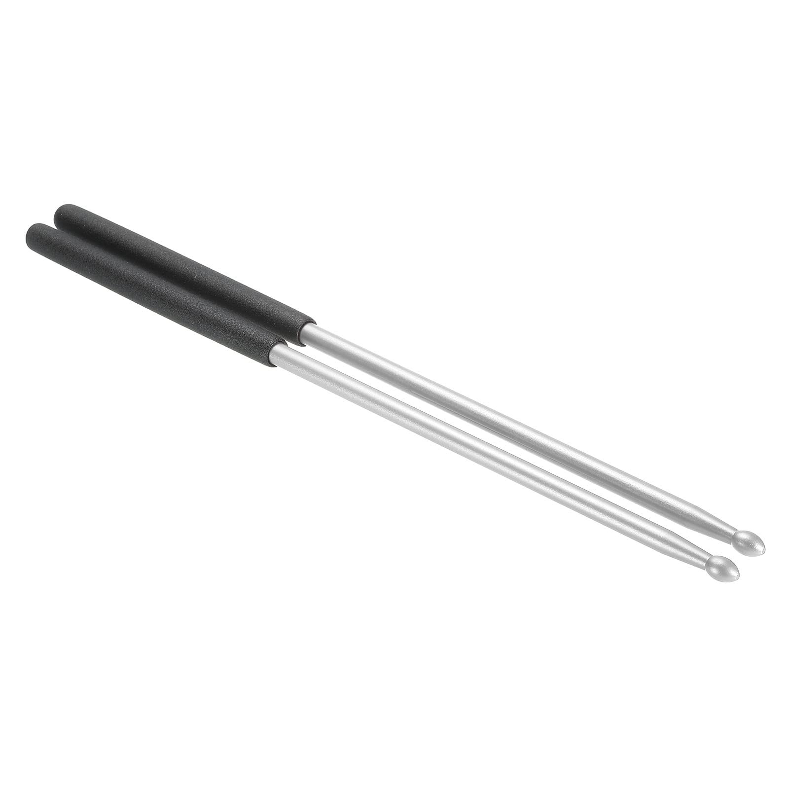 Baguette tambour 5A métal pour batterie jazz avec manche grip
