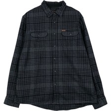 Used Orvis long-sleeved flannel check shirt men's size XL equivalent