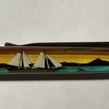 Acadia National Park Bar Harbor Maine Floaty Pen Sailboat Moves Sunset Souvenir