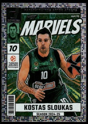 2024-25 Donruss EuroLeague #4 Kostas Sloukas Net Marvels