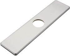 10 Inch Kitchen Bathroom Sink Faucet Baseplate Hole Cover Deck Plate Escutcheon