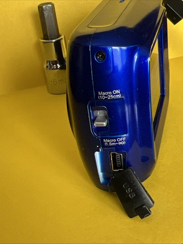 Vivitar ViviCam F126 Blue Digital Camera W/Digital Zoom + Flash. Tested Works - Afbeelding 12 van 19