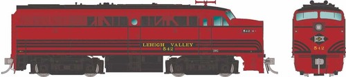 Rapido 37549 HO Alco FA1 - Sonido y DCC Lehigh Valley #546 (Cornell Red, negro) | Condition: New