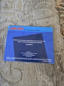 Spy Hunter NES Cartridge With Manual Nintendo Entertainment System TESTED 