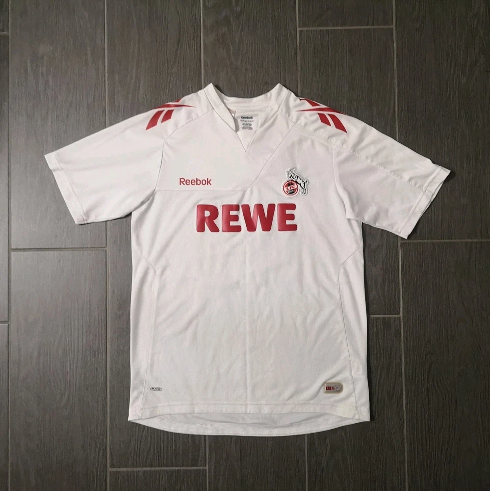 Vintage Retro 2011/12 Away 1. FC Köln Trikot Größe: XS Fußball Streatwear Reebok