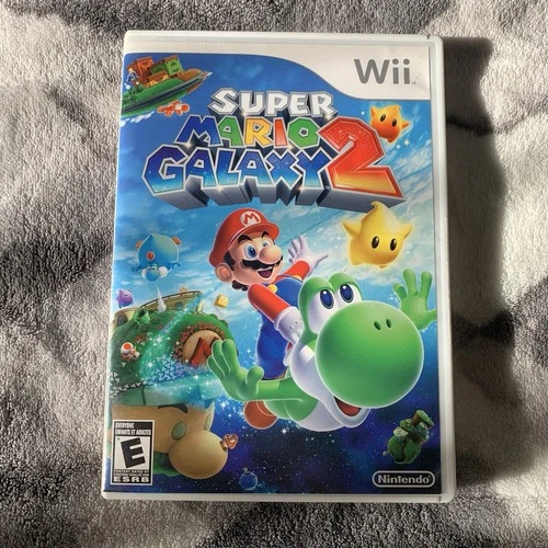 Super Mario Galaxy 2 Nintendo Wii Nintendo Manual Multiplayer Platformer 2010