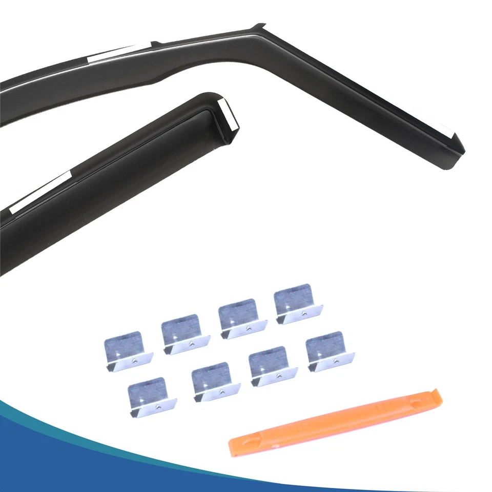 Встроенные дождевики козырьки вентиляционные козырьки для Subaru Ascent 2019-2025 годов выпуска - Изображение 4 из 4