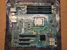 Supermicro X10SLH-F Sever Motherboard + Xeon E3-1275V3 CPU + 32GB RAM - READ