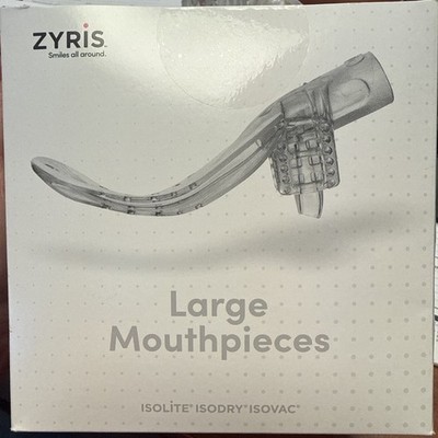 2 Boxes Zyris Isolite Isodry Isovac Large Mouthpieces  for Dentistry Use