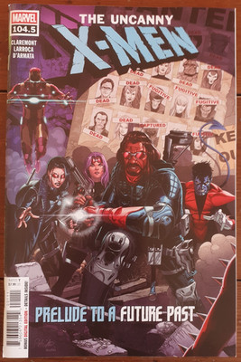 X-MEN BY CHRIS CLAREMONT: PRELUDE TO A FUTURE PAST #1, MARVEL, SEPT 2025, VF-