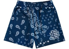 Eric Emanuel EE Basic/Core Short SS25 Navy Paisley Brand New Size Medium