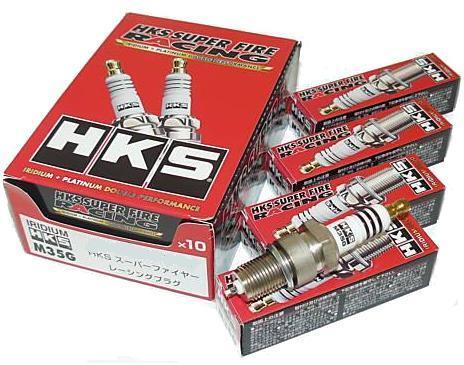 HKS Iridium Spark Plug Set (Heat Grade 8) - fits Mitsubishi Evo X - Picture 1 of 2