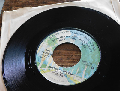 THE CASCADES RHYTHM OF THE RAIN / THE LAST LEAF 45 RPM RECORD 067