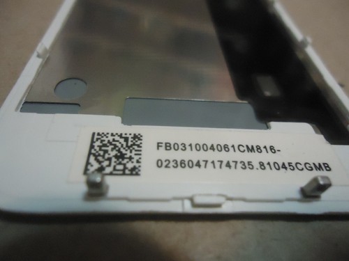 Apple iPHONE 4 - A138 GLASS BACK BATTERY COVER- - Zdjęcie 4 z 7