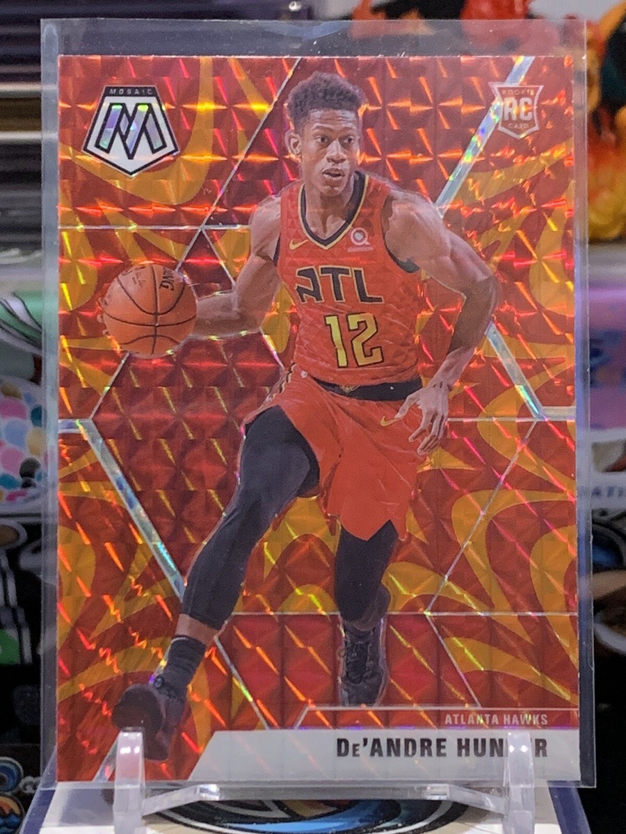 2019-20 Panini Mosaic Basketball Reactive Orange #239 De'Andre