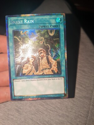 Yu-Gi-Oh! TCG Snake Rain Collector's Rare | eBay