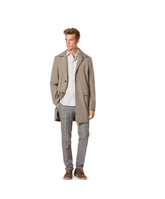 Burda 6932 Manteau & Veste HOMME Facile Couture Motif Tailles 34 - 50 Skill: - Photo 3/4