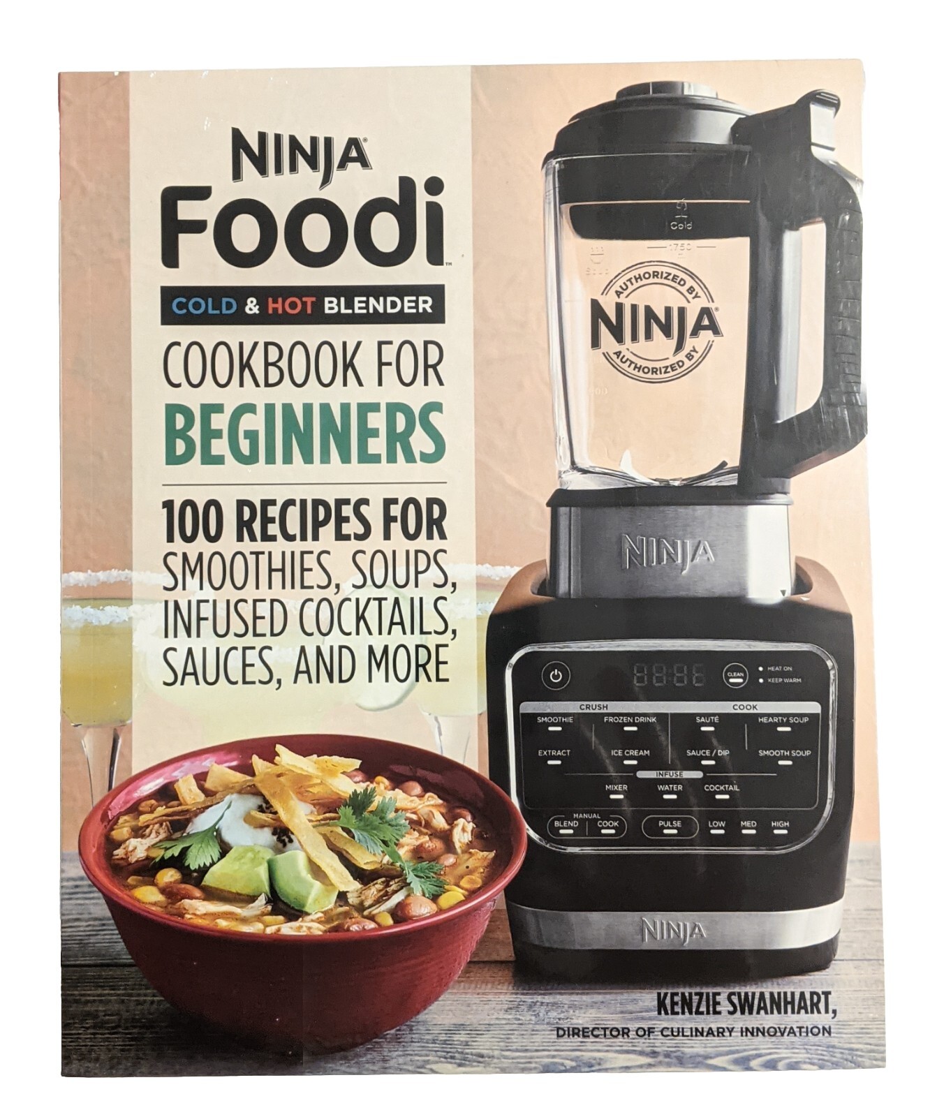 Ninja Foodi Cold Hot Blender Cookbook for Beginners with 100 Soup and Sauce Recipes-image