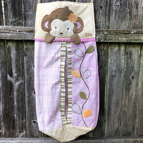 Cocalo Baby Monkey Diaper Stacker Bag