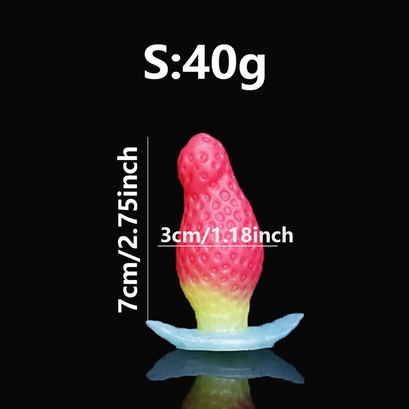 Strawberry Big Large Silicone Anal Butt Plug Dildo G-spot for Men-Women Sex- Toys | eBay Strawberry Big Large Silicone Anal Butt Plug Dildo G-spot for Men-Women Sex- Toys | eBay