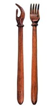Rückenkratzer aus Soar-Holz, ca. 50 cm lang