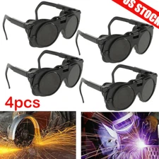 4PCS Welding Cutting Welder Safety Goggles Glasses New