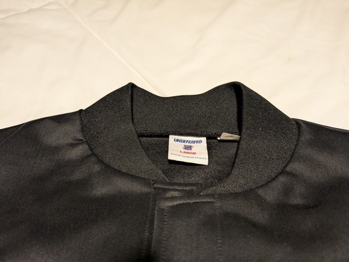 Undefeated Jacket Classic Retro - Mens Size Large - Black - MINT - Picture 4 of 5