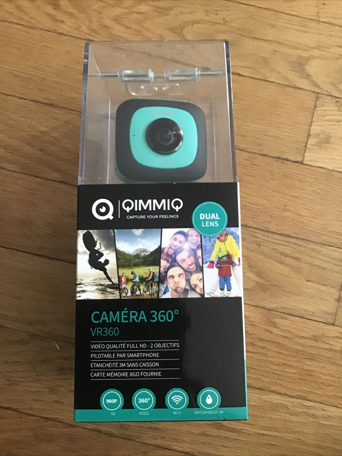 Caméra à 360 Degrés QIMMIQ : Finis les Cadrages Ratés en Voyage et en Action