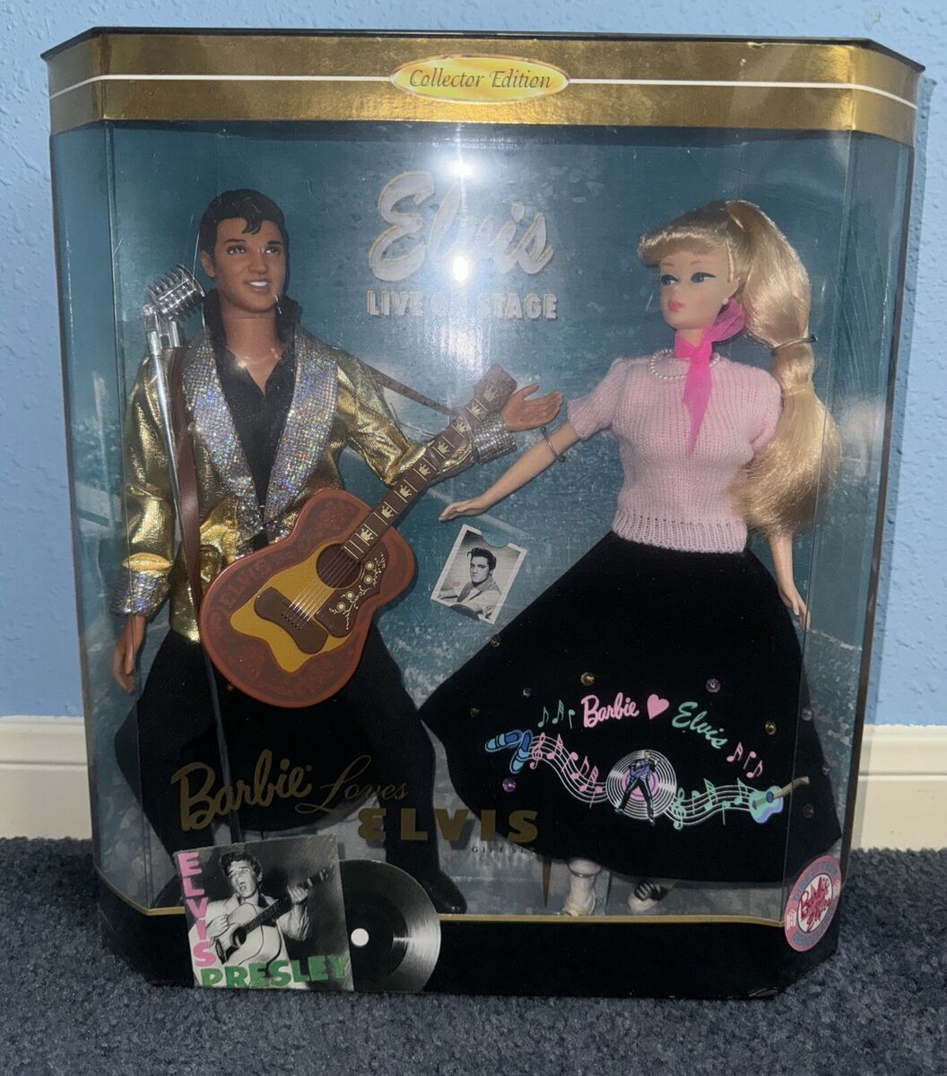 Barbie Loves Elvis Collector Edition Doll Set 1996 Mattel 17450 NRFB | eBay Barbie Loves Elvis Collector Edition Doll Set 1996 Mattel 17450 NRFB | eBay