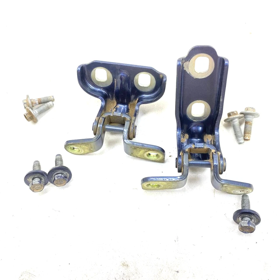 Chevrolet Malibu 2013-2015 bisagra de puerta trasera derecha inferior y superior OEM azul Foto 3 de 4