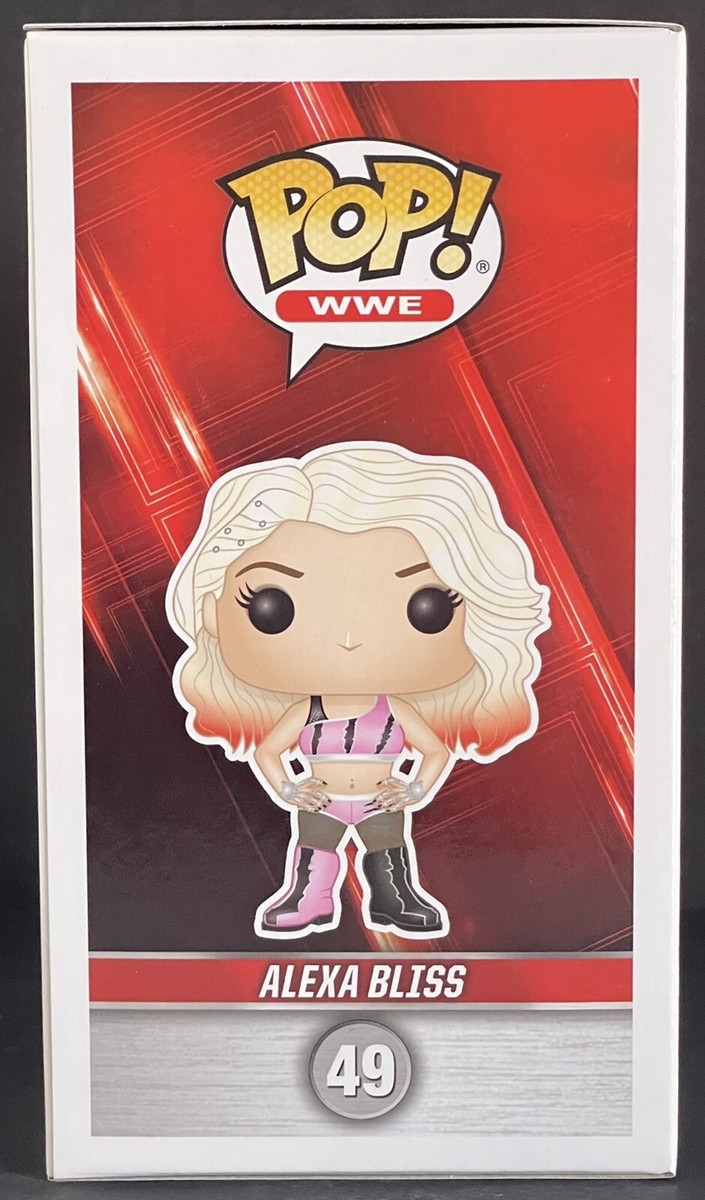 Funko POP WWE アレクサ・ブリス Alexa Bliss サイン入り Alexa Bliss Autographed Funko #107 Pop
