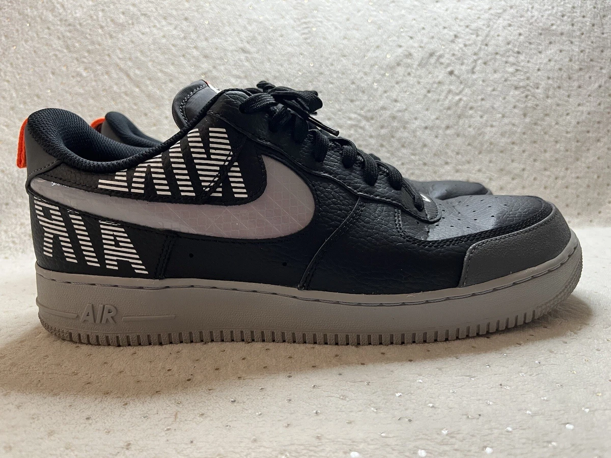 Nike Air Force 1 07 LV8 2 Under Construction Black Men Shoes BQ4421-002 SZ  11.5