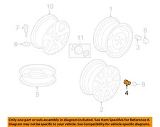 Honda Oem 92-21 Accord Wheels Wheels-wheel Nut 90304sf0751