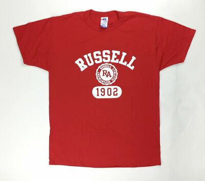 Russell Athletic Department Performance T-Shirt Men's M 64030MK True Red White