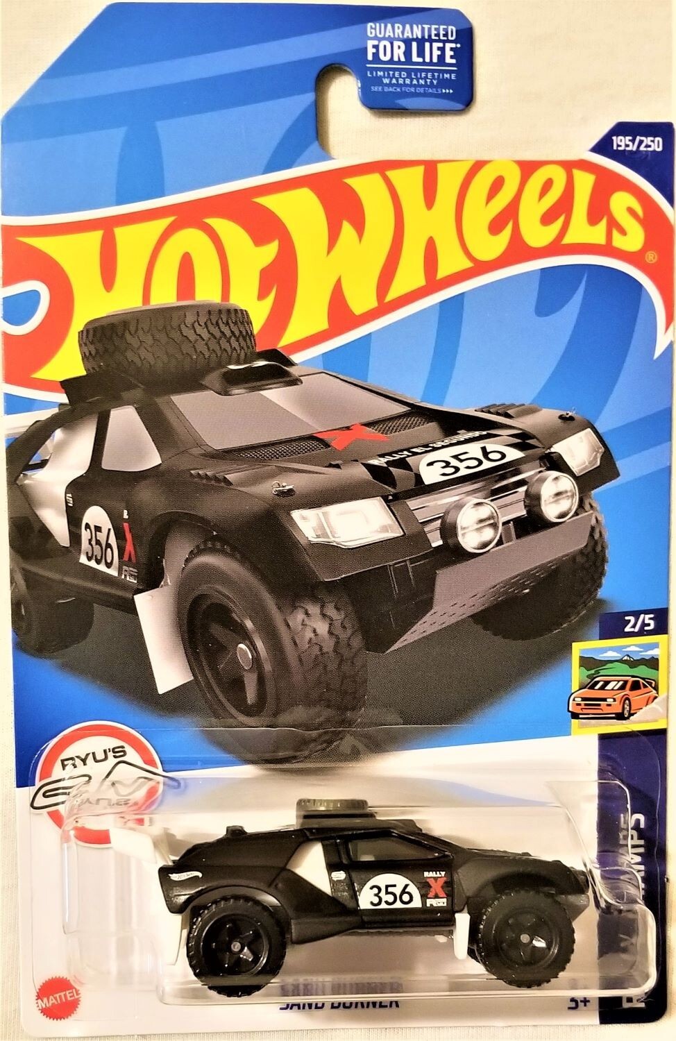 Hot Wheels - 2022 Rally Champs 2/5 Sand Burner 195/250 (BBHCT91)