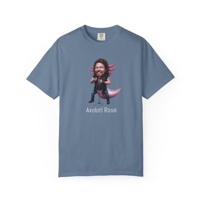Axl Rose + Axolotl = Axolotl Rose! Awesome shirt - Guns N Roses