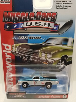 AUTO WORLD☆'71 Buick GSX ☆HOスロットカー Auto World 1971 Buick GSX Red Thunderjet HO Slot Car | Auto