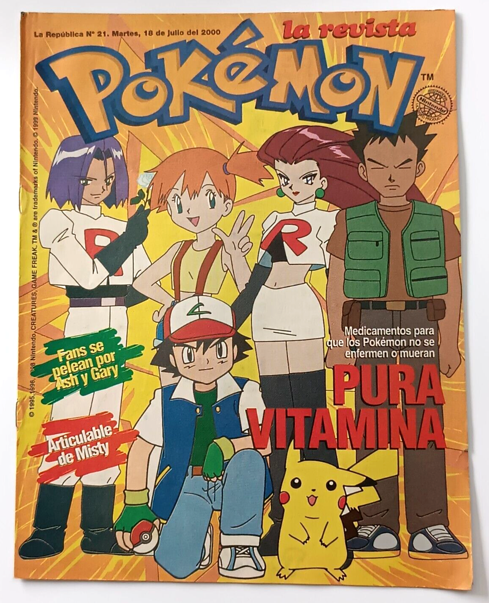 2000 POKEMON Vintage Magazine #21 Special Collector Edition PERU