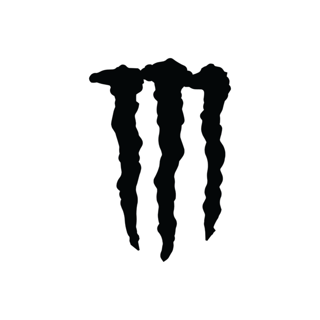 Monster Energy, Black, Vinyl 3