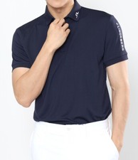 J.LINDEBERG Tour Tech Regular Fit Mens Golf Polo Shirt Navy ✅Multiple Sizes