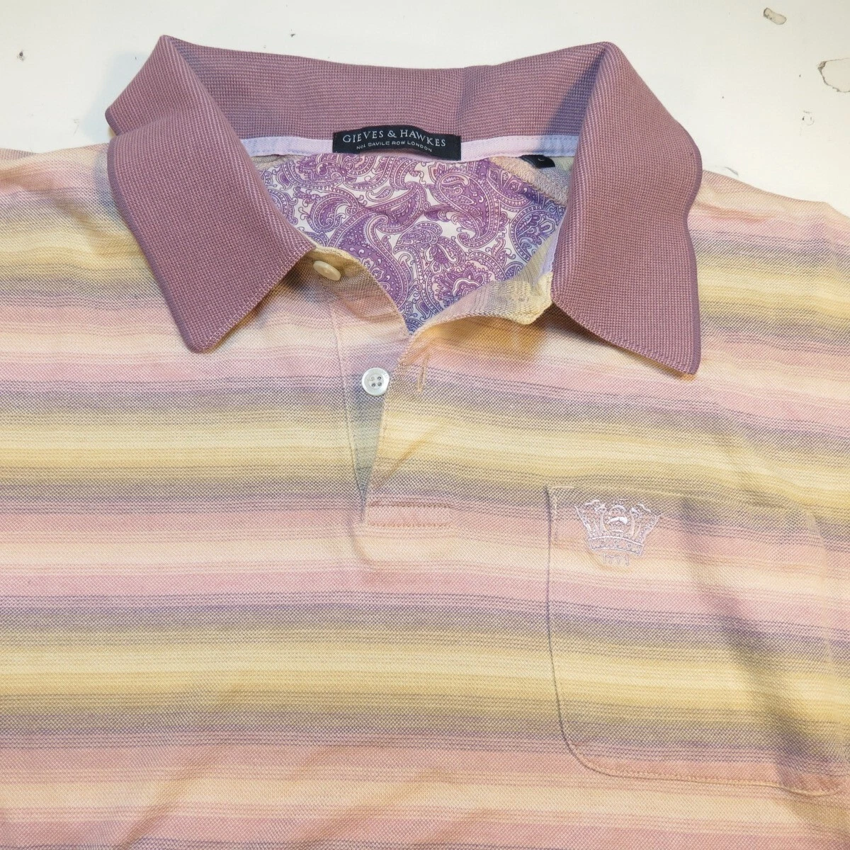 Mens purple hotsell polo shirt uk