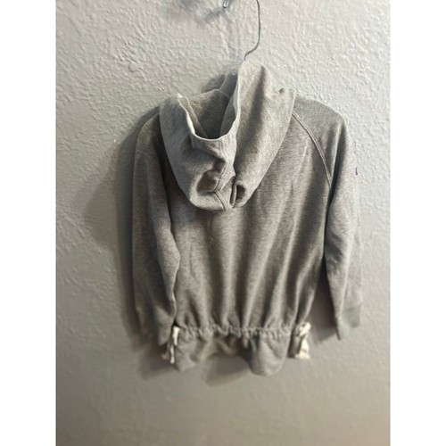 Girls gray hooded zip up jacket Ralph Lauren size 6 - Picture 6 of 7