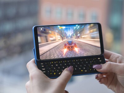 スマートフォン本体 F(x)tec Pro1X QX1050 RAM8GB ROM 256GB スライド式キーボード搭載のAndroidスマホ「F(x)tec Pro1」が