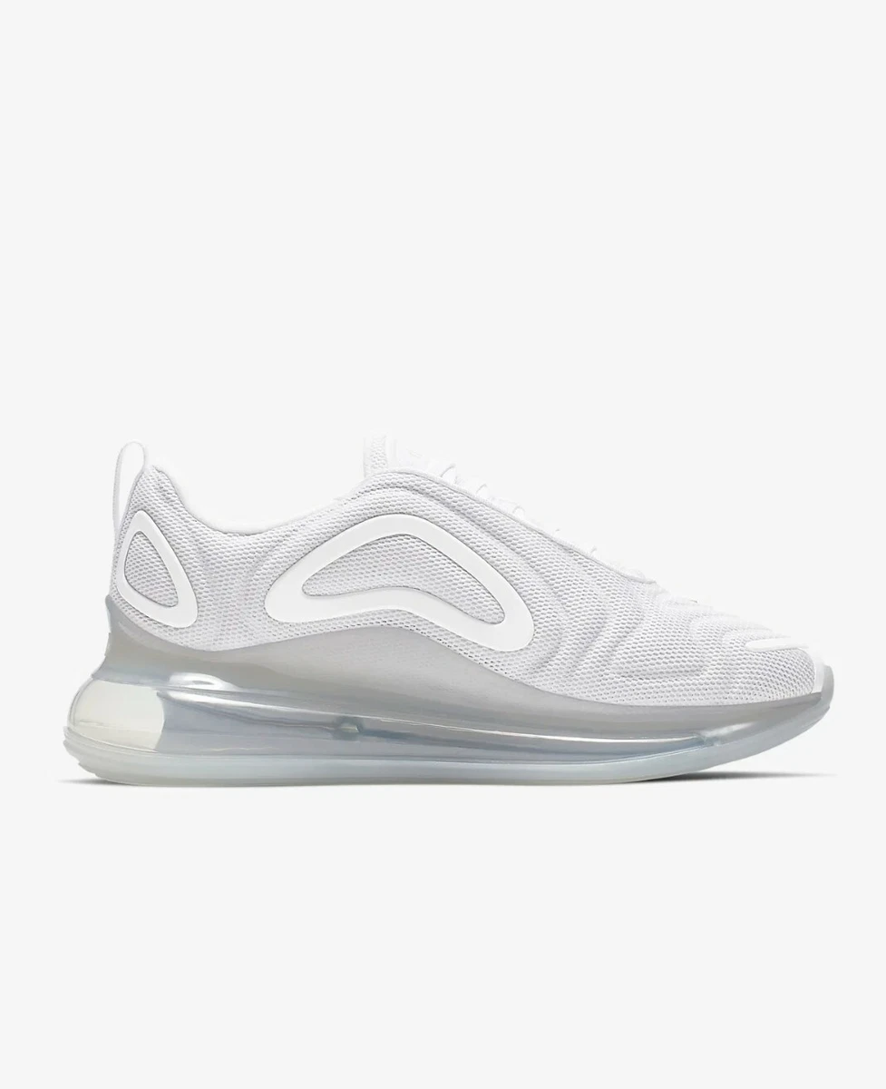 Nike Women's Air Max 720 White/Metallic Platinum-Pure Platinum - AR9293-101