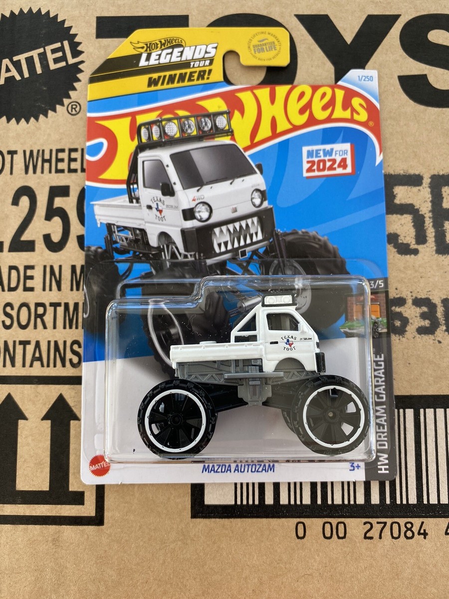 VHTF ENTIRE CASE RARE 2024 Hot Wheels Mazda Autozam Texas Toot